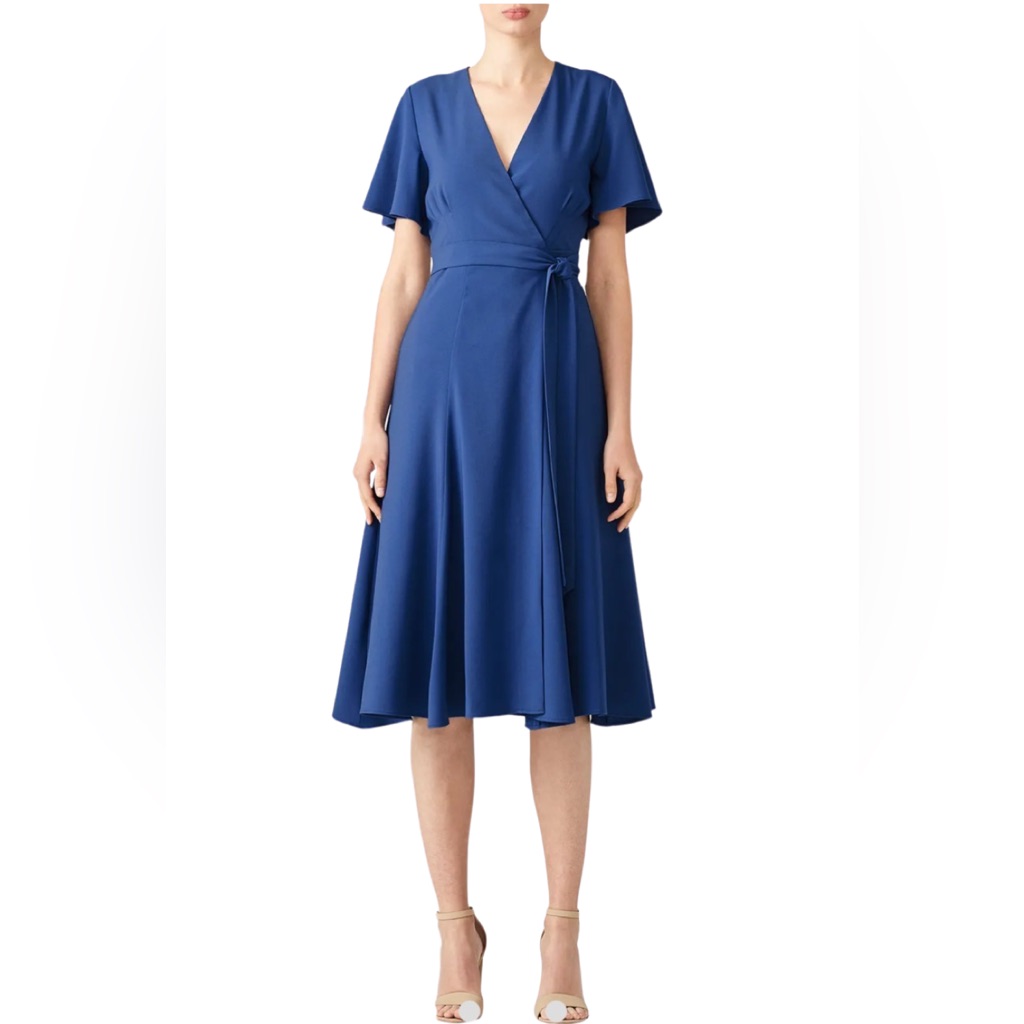 Hutch Blue Crepe Dress
